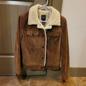 Gap Leather Coat-Vintage